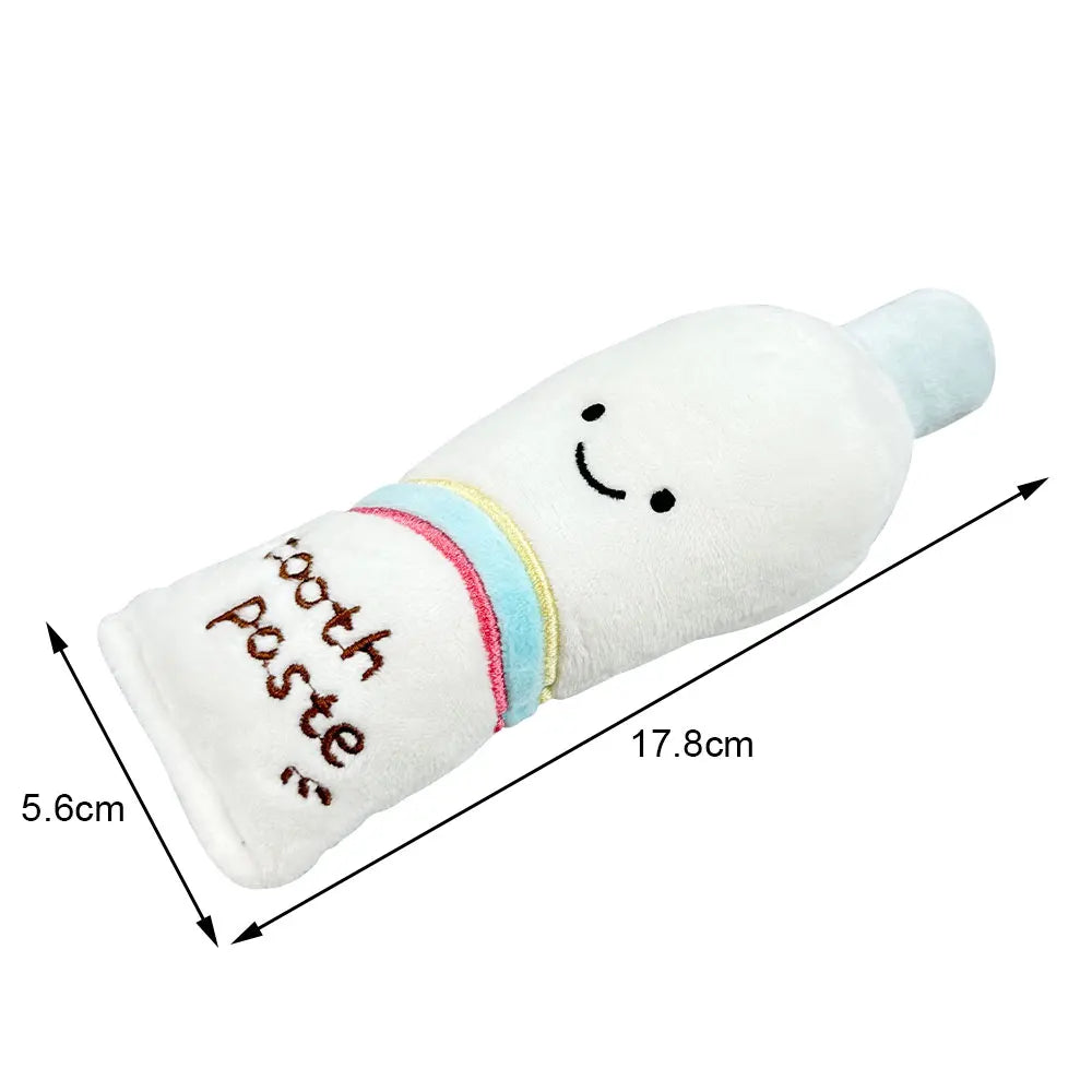 BRUSHiE Dentist Doll plush toothpaste toy designed to promote fun dental care learning for kids.
